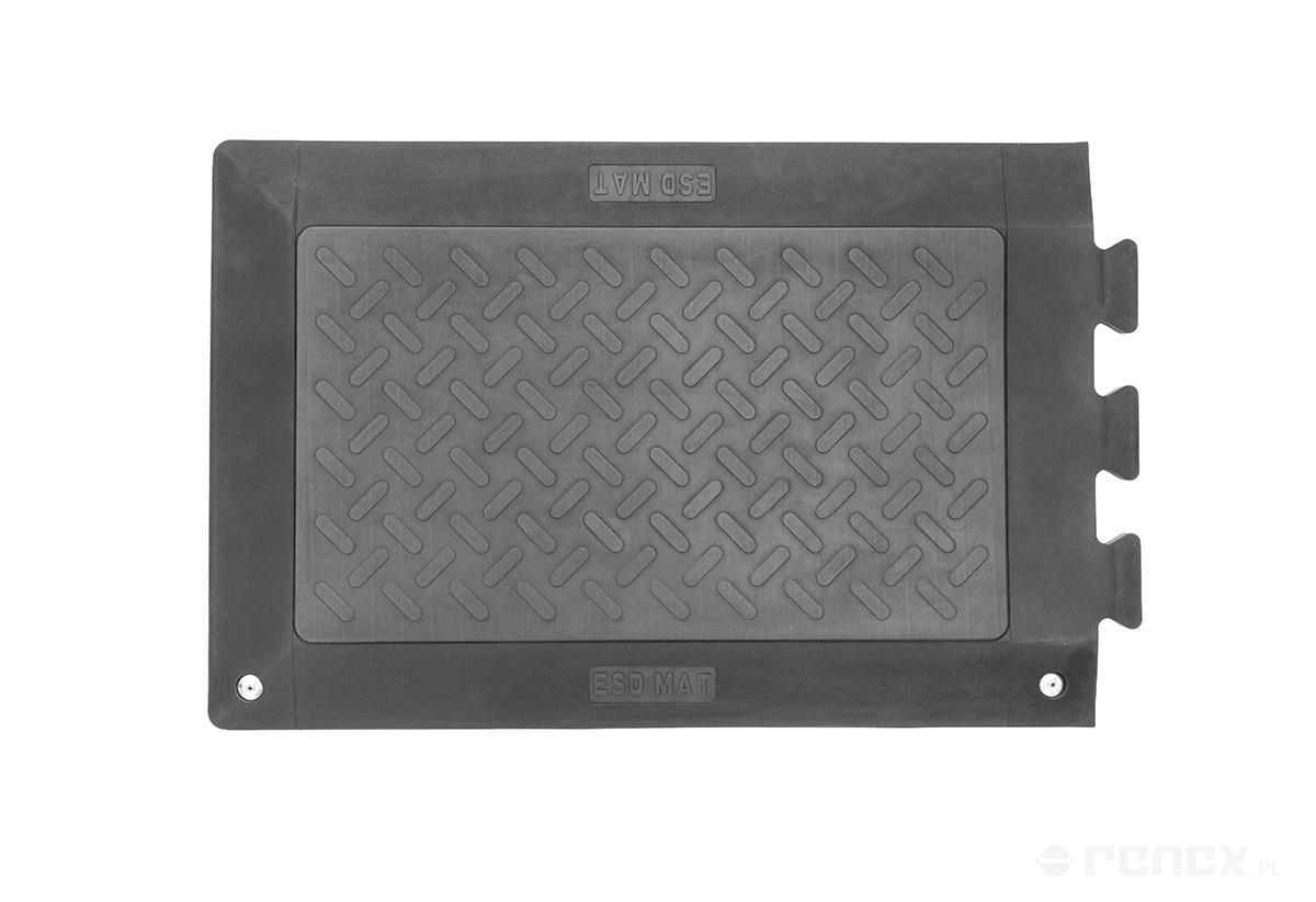 Esterilla antifatiga ESD modular, pieza izquierda, foto del fabricante (RENEX/REECO)