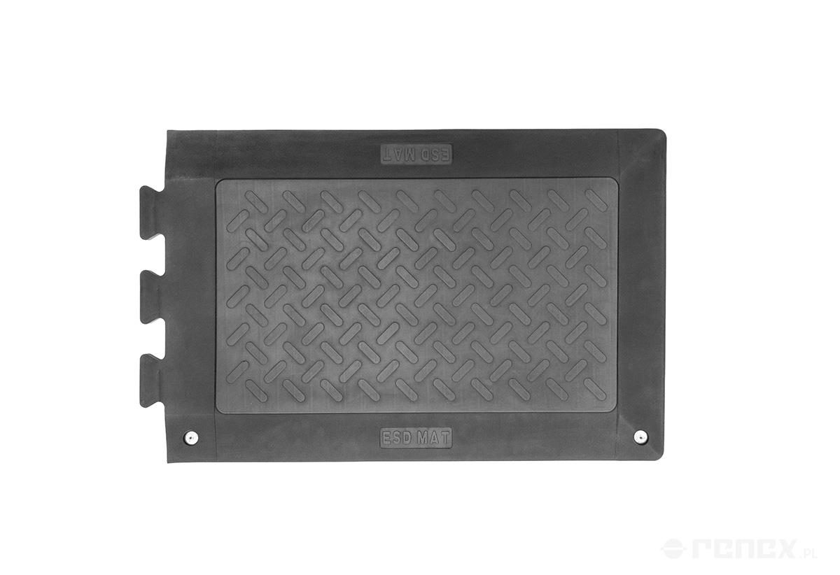 Esterilla antifatiga ESD modular, pieza derecha, foto del fabricante (RENEX/REECO)