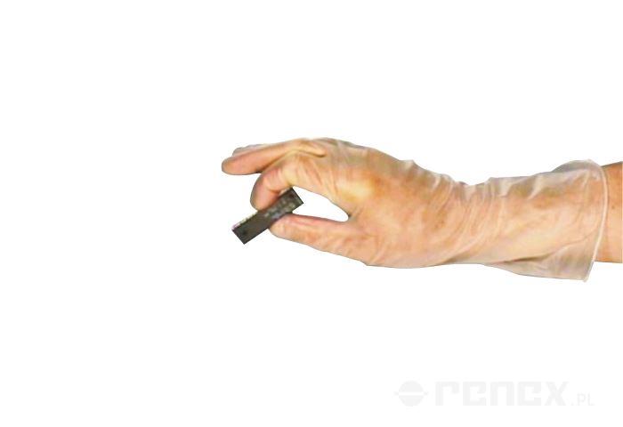Guantes de vinilo ESD, talla S, paquete de 100 uds., foto del fabricante (RENEX/REECO)