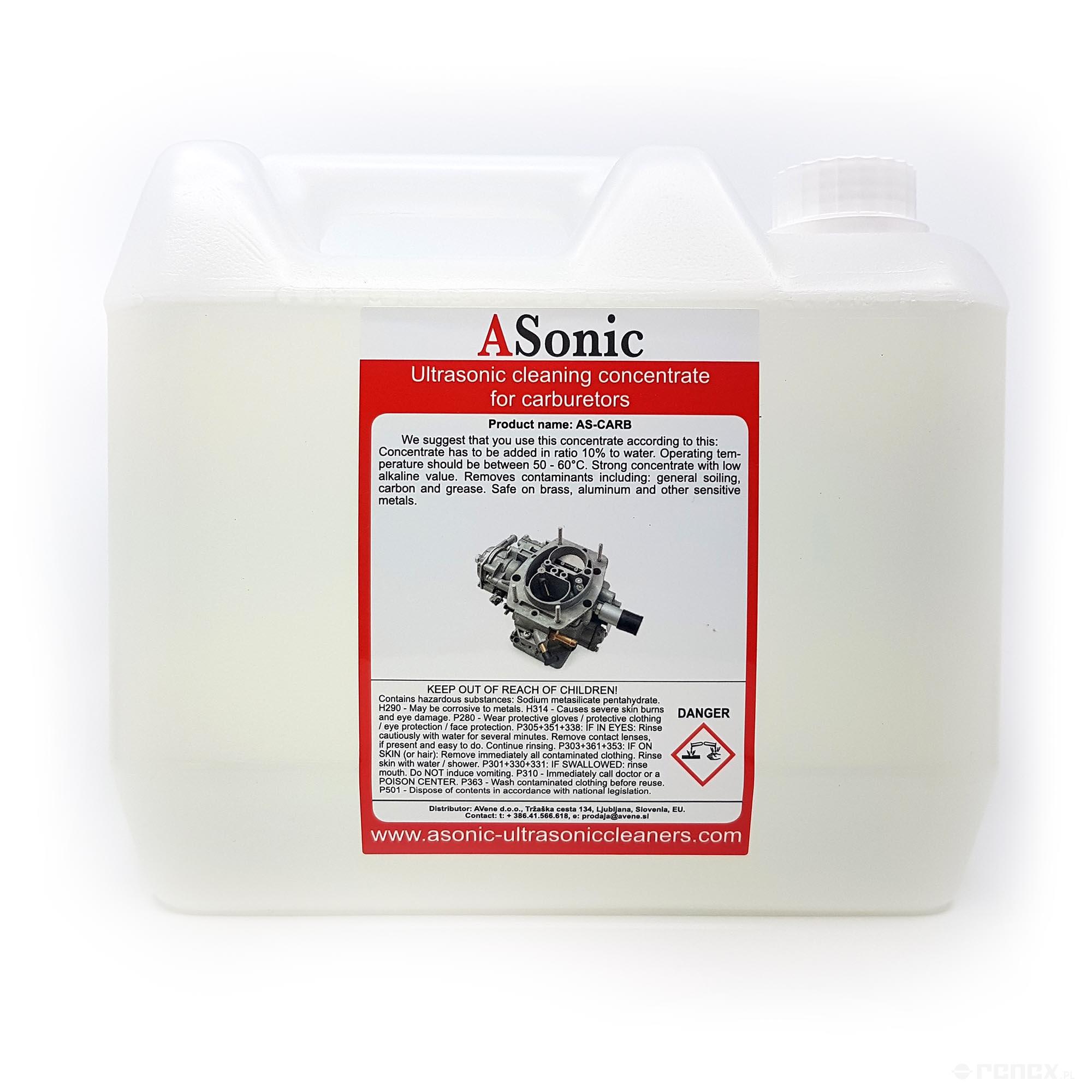 Detergente poco alcalino para grasa y aceite, 5 l, foto del fabricante (RENEX/REECO)