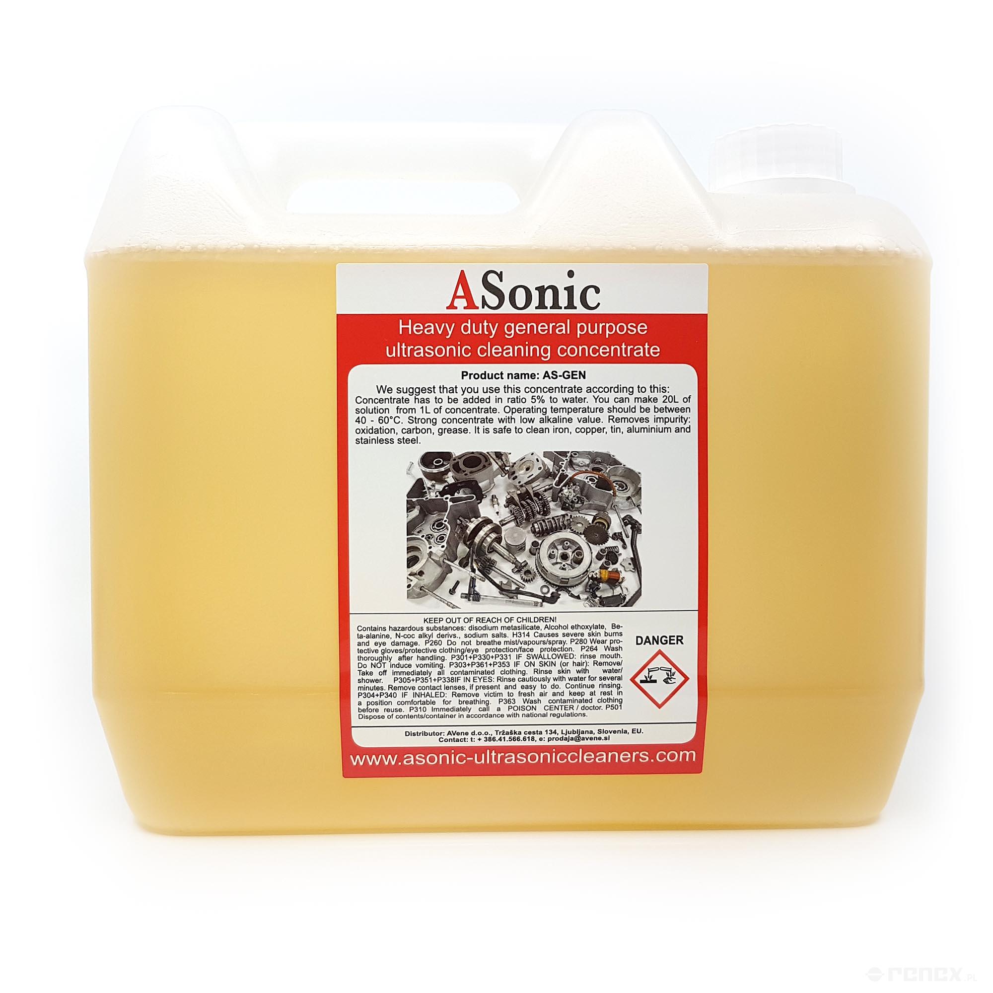Detergente poco alcalino para materiales duros, 5 l, foto del fabricante (RENEX/REECO)