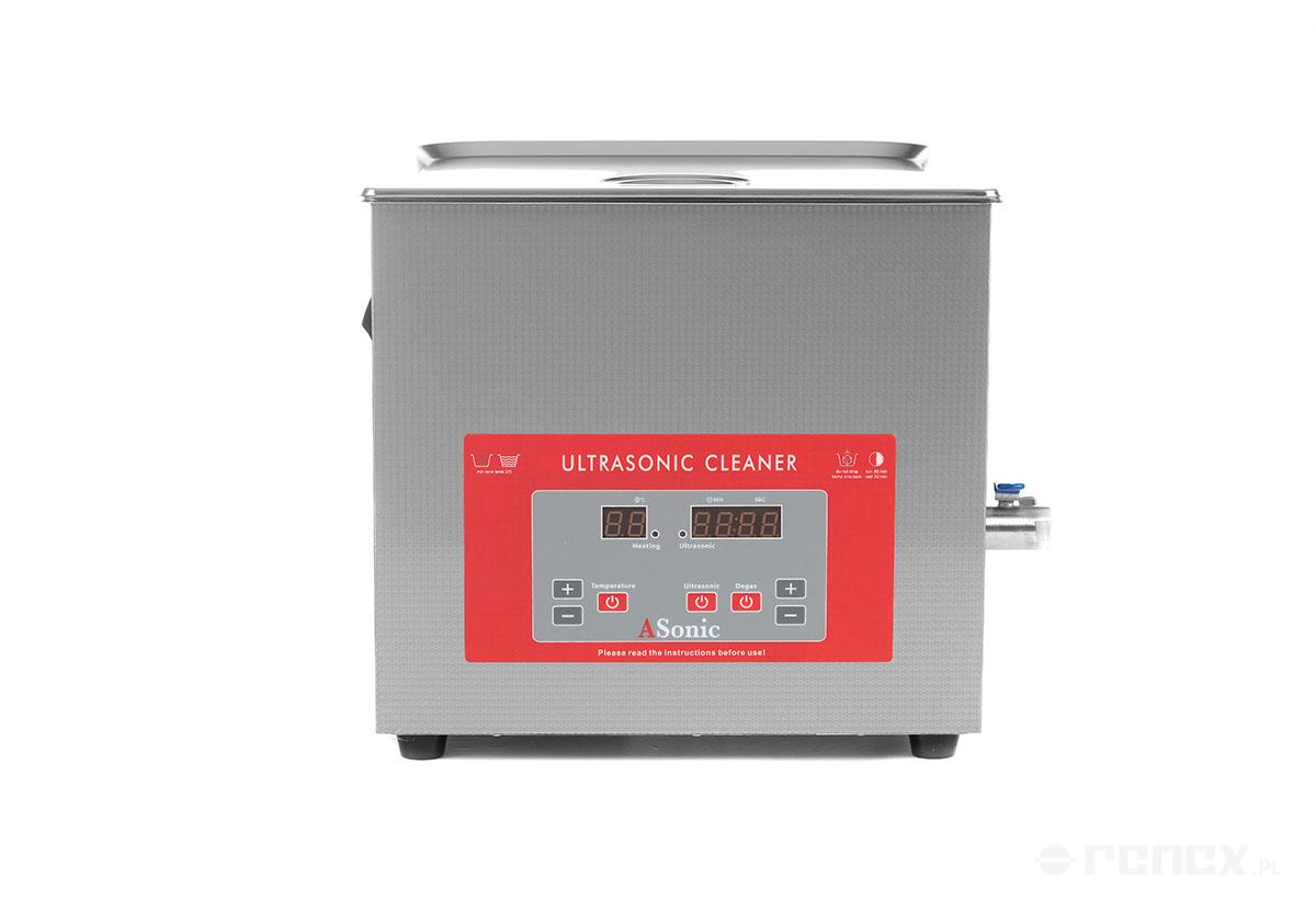 Limpiador ultrasónico profesional 13000 ml con función degas, 40 kHz, foto del fabricante (RENEX/REECO)