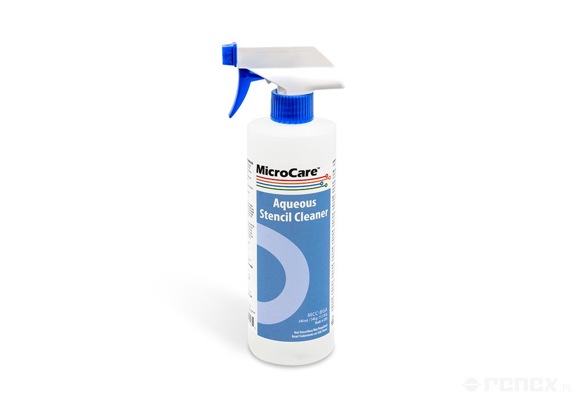 Limpiador de stencils MicroCare, foto del fabricante (RENEX/REECO)