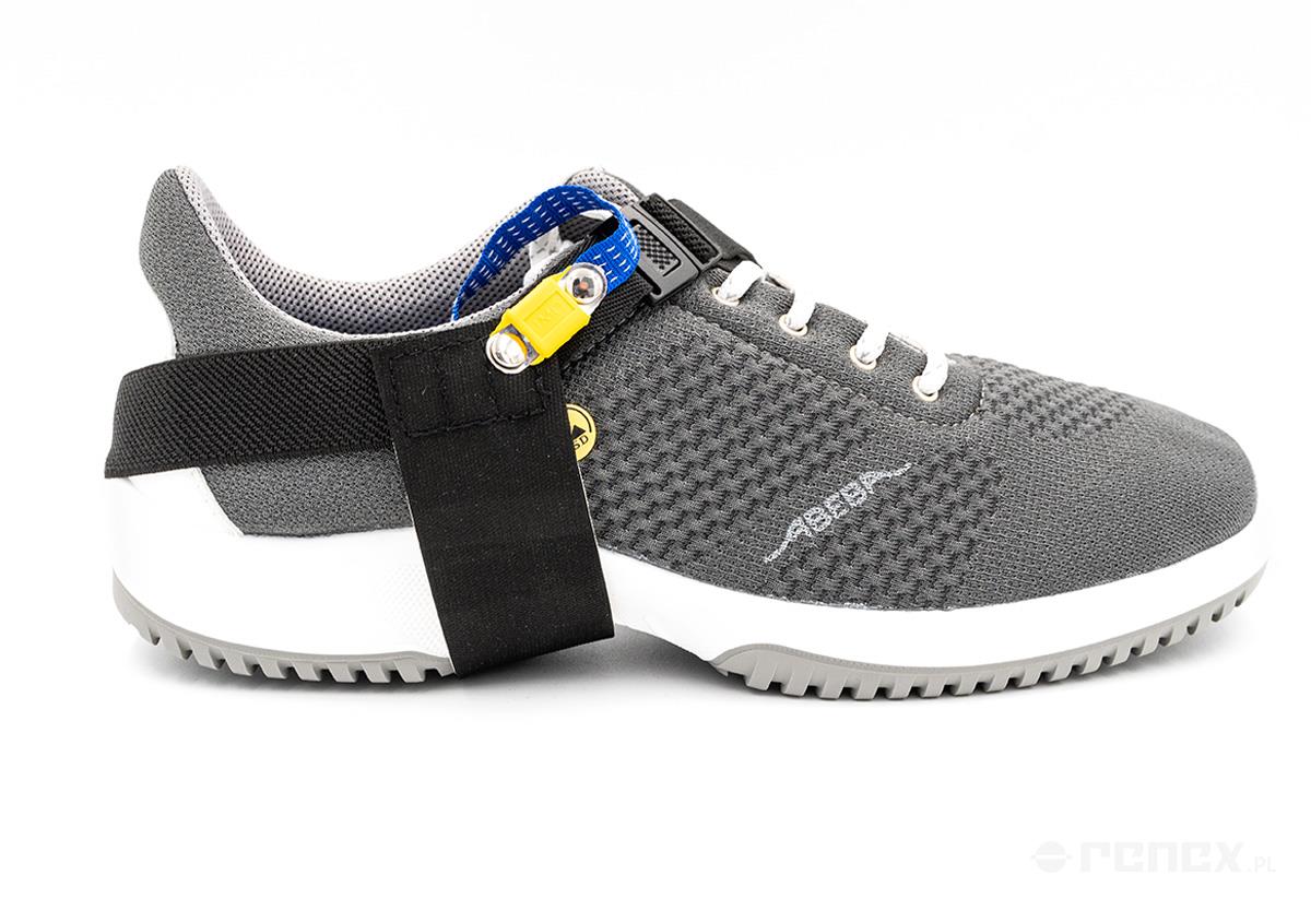 Talonera ESD (heel strap), foto del fabricante (RENEX/REECO)